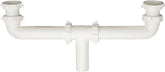 Plumb Pak PP930W Center Outlet, 1-1/2 in, Slip, Plastic, White